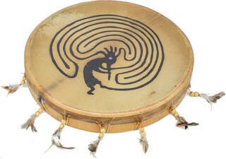 Барабан Hand Drum Terre Shaman Ритуален барабан 45 cm