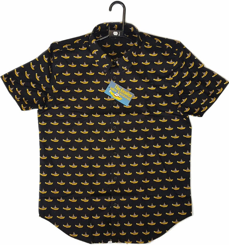 Polo Shirt The Beatles Polo Shirt Yellow Submarine Black XL