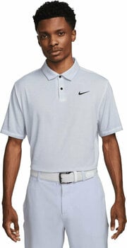 Polo-Shirt Nike Dri-Fit Tour Mens Washed Golf Polo Oxygen Purple/Black S - 1