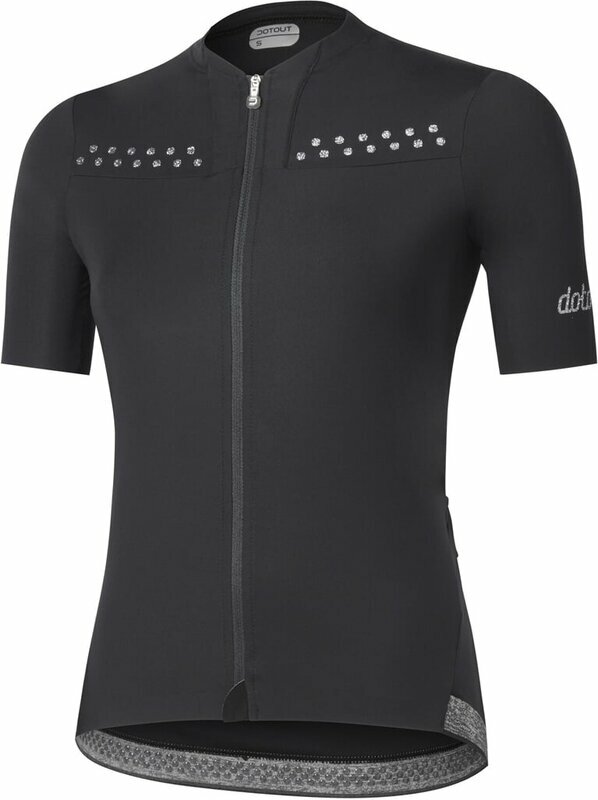 Maglietta ciclismo Dotout Star Women's Jersey Maglia Black XS