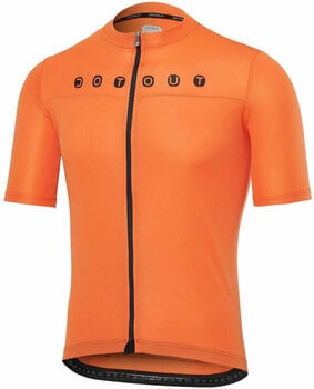 Mez kerékpározáshoz Dotout Signal Jersey Orange L - 1