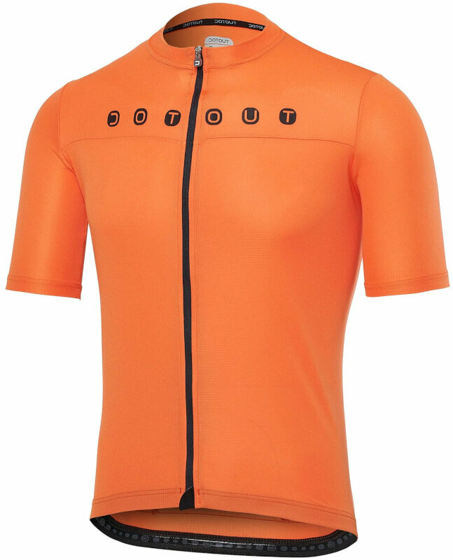 Mez kerékpározáshoz Dotout Signal Jersey Orange XL