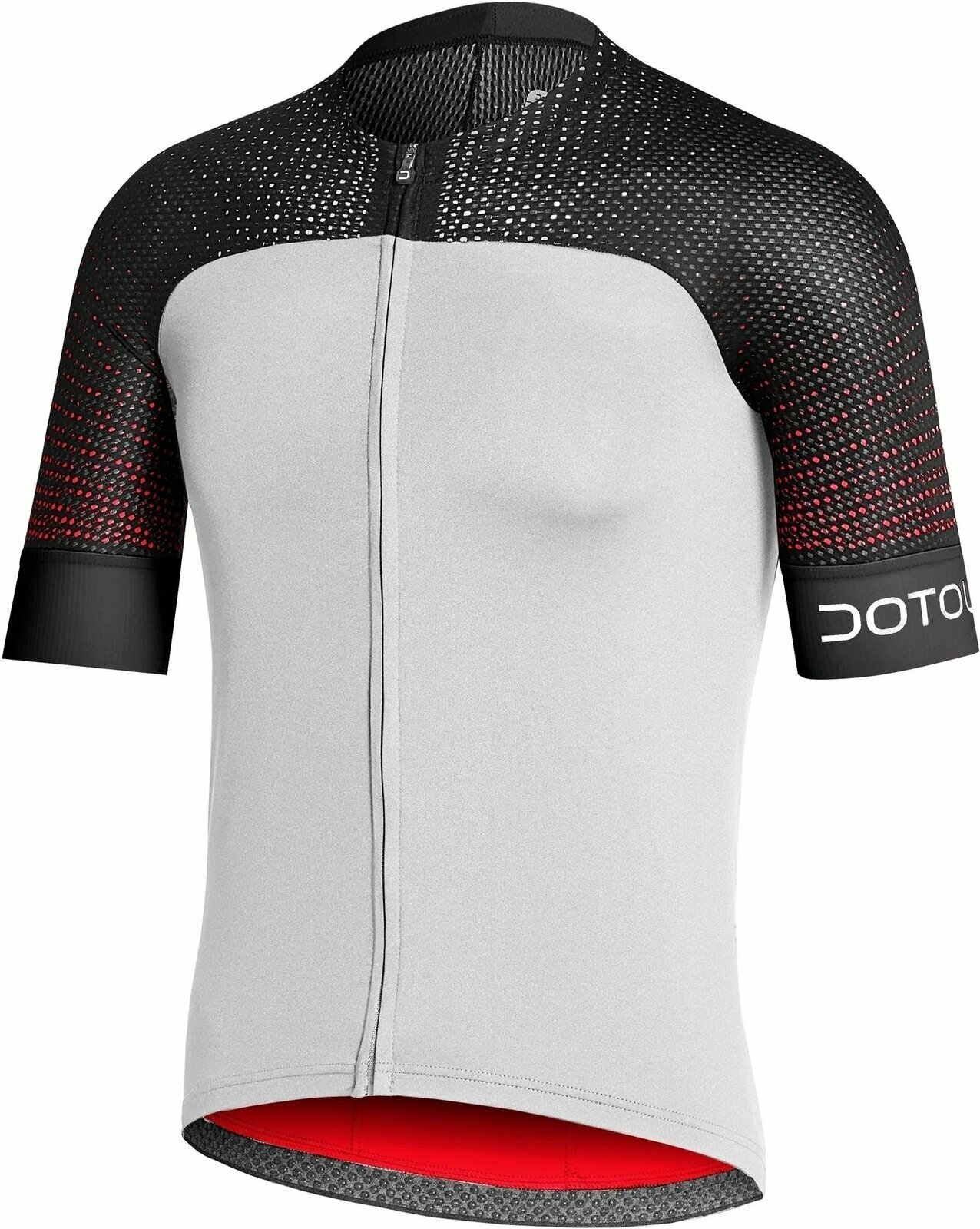 Cycling jersey Dotout Hybrid Jersey Ice White 2XL