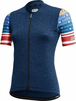 Cyklodres/ tričko Dotout Touch Women's Jersey Dres Melange Blue XS - 1
