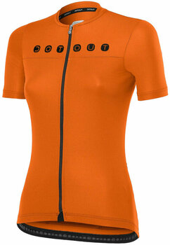 Μπλούζα Ποδηλασίας Dotout Signal Women's Jersey Φανέλα Orange M - 1