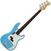Basse électrique Fender MIJ Limited International Color Precision Bass RW Maui Blue