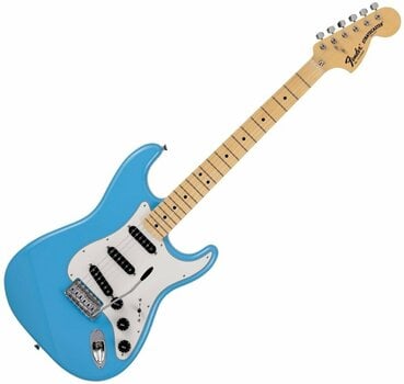 Elektrisk guitar Fender MIJ Limited International Color Stratocaster MN Maui Blue - 1