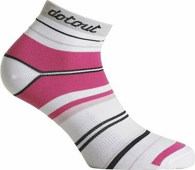 Cycling Socks Dotout Ethos Women's Socks Set 3 Pairs White/Fuchsia S/M Cycling Socks - 1