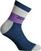 Kerékpáros zoknik Dotout Stripe Socks Set 3 Pairs Blue/Grey L/XL Kerékpáros zoknik