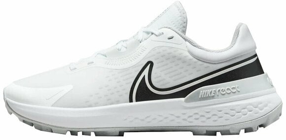 Calzado de golf para hombres Nike Infinity Pro 2 Mens Golf Shoes White/Pure Platinum/Wolf Grey/Black 45,5 Calzado de golf para hombres - 1