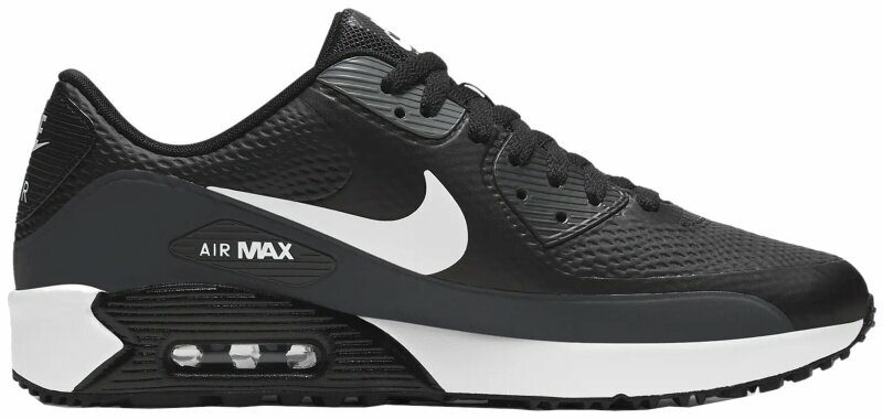 Moški čevlji za golf Nike Air Max 90 G Black/White/Anthracite/Cool Grey 44 Moški čevlji za golf