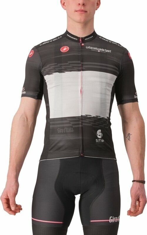 Biciklistički dres Castelli Giro106 Competizione Jersey Dres Nero XS