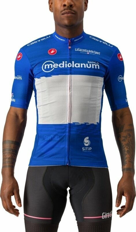 Maglietta ciclismo Castelli Giro106 Competizione Jersey Maglia Azzurro M