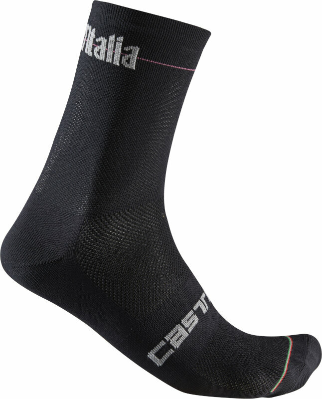 Cycling Socks Castelli Giro 13 Sock Nero 2XL Cycling Socks