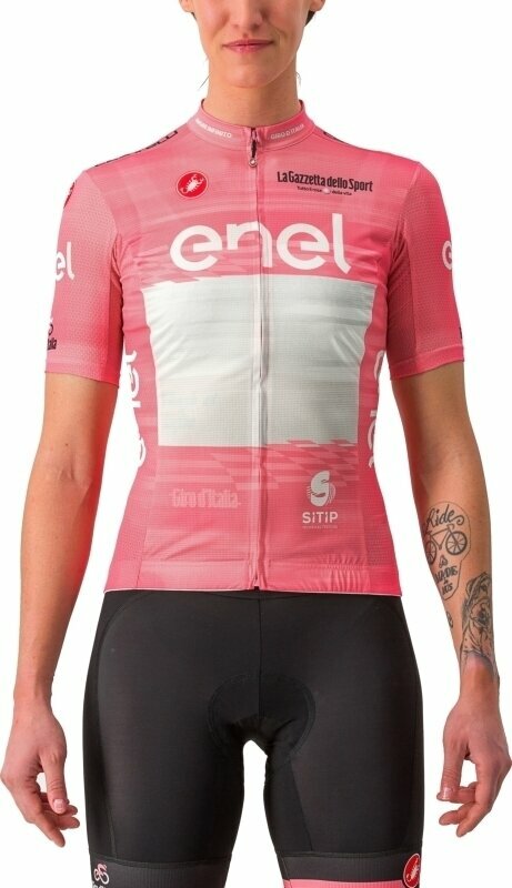 Jersey/T-Shirt Castelli Giro106 Competizione W Jersey Jersey Rosa Giro XS