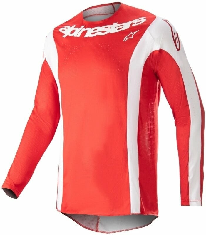 Motocross Trikot Alpinestars Techstar Arch Jersey Mars Red/White L Motocross Trikot