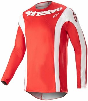 Motocross Jersey Alpinestars Techstar Arch Jersey Mars Red/White M Motocross Jersey - 1