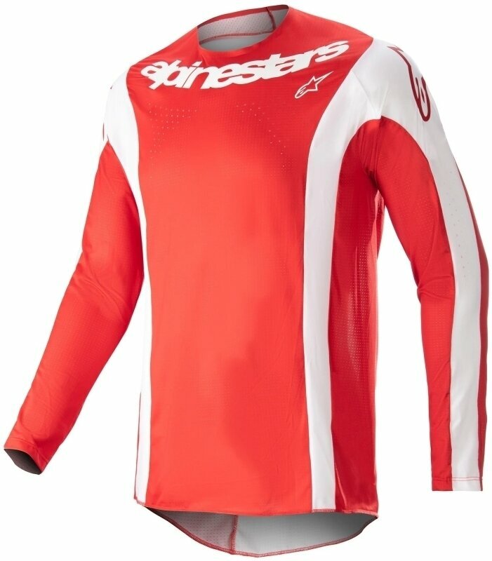 Motokrosový dres Alpinestars Techstar Arch Jersey Mars Red/White S Motokrosový dres