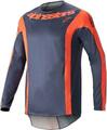 Alpinestars Techstar Arch Jersey Night Navy/Hot Orange M Motocross-trøje