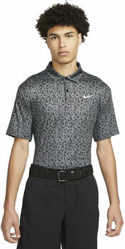 Polo-Shirt Nike Dri-Fit Tour Mens Camo Golf Polo Iron Grey/White XL - 1