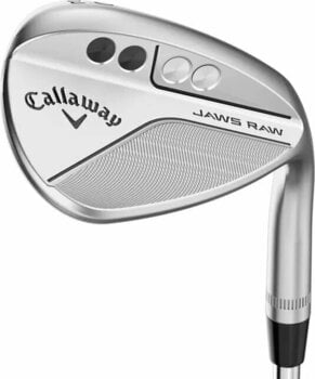 Golf Club - Wedge Callaway JAWS RAW Full Toe Chrome Wedge 56-10 J-Grind Graphite Left Hand - 1