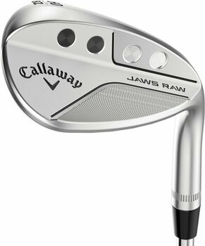 Golfschläger - Wedge Callaway JAWS RAW Chrome Full Face Grooves Wedge 58-08 Z-Grind Steel Right Hand - 1