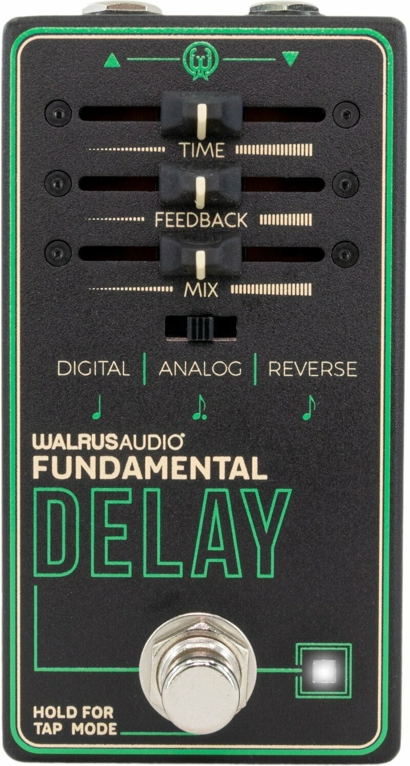 Efeito de guitarra Walrus Audio Fundamental Series DELAY