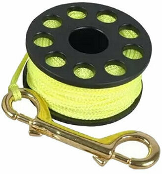Boa immersione Aropec Dive Reel with Carabine Yellow 30 m - 1