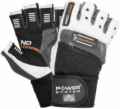Fitness Gloves Power System No Compromise Evo White/Grey 2XL Fitness Gloves - 1