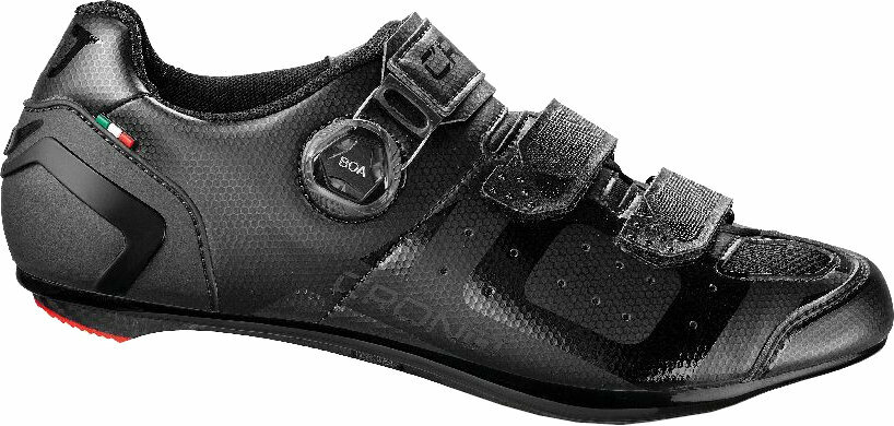 Мъжки обувки за колоездене Crono CR3 Road BOA Black 42 Мъжки обувки за колоездене