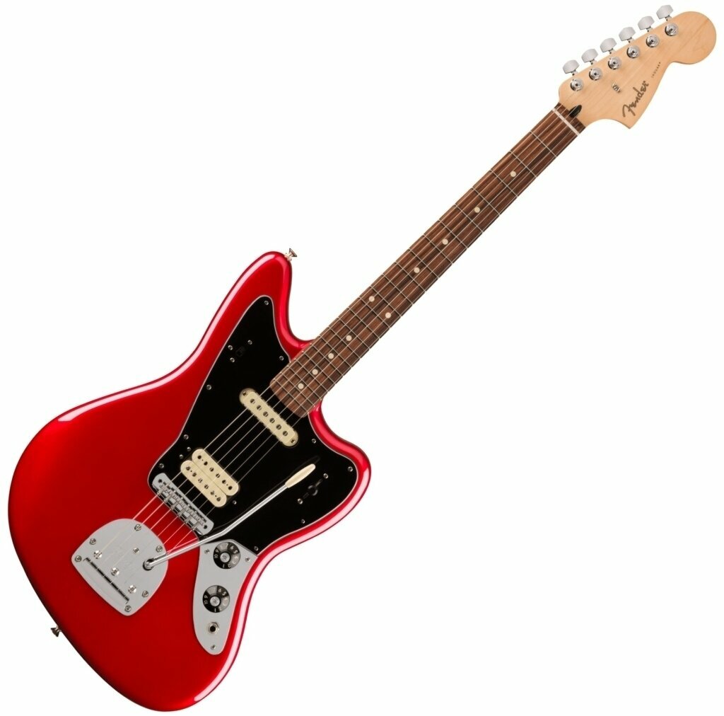Electric guitar Fender Player Series Jaguar PF Candy Apple Red