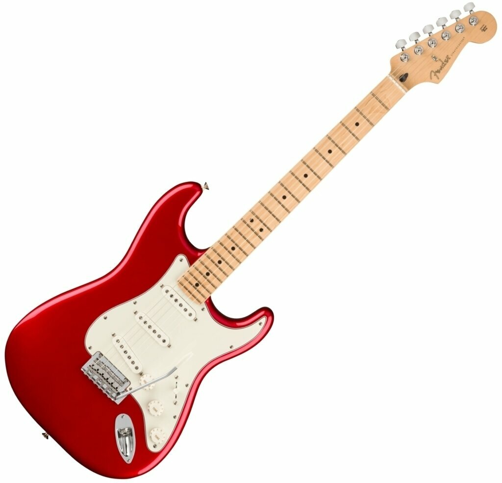 Електрическа китара Fender Player Series Stratocaster MN Candy Apple Red