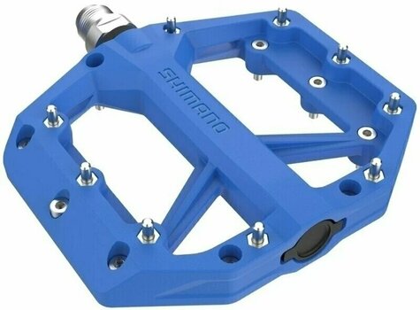 Flat pedals Shimano PD-GR400 Flat Pedal Blue Flat pedals - 1