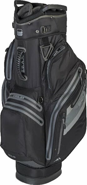 Golf torba Cart Bag Big Max Aqua Style 3 Black Golf torba Cart Bag