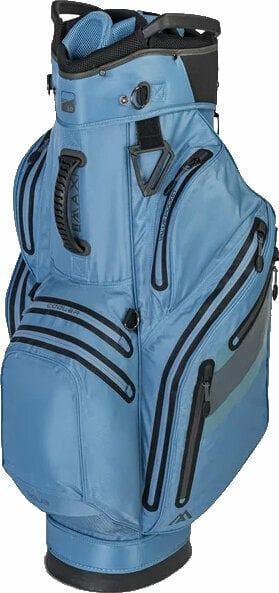 Borsa da golf Cart Bag Big Max Aqua Style 3 Bluestone Borsa da golf Cart Bag