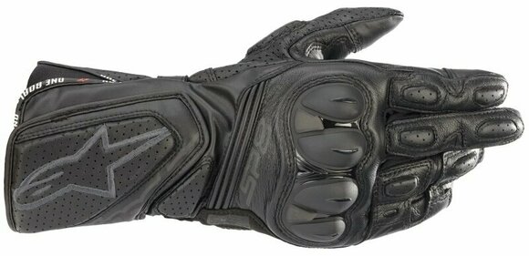 Guanti da moto Alpinestars SP-8 V3 Leather Gloves Black/Black S Guanti da moto - 1