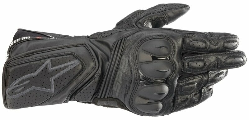 Motorcykel handsker Alpinestars SP-8 V3 Leather Gloves Black/Black XL Motorcykel handsker