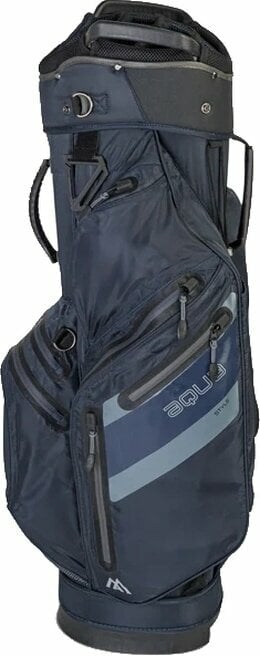 Borsa da golf Cart Bag Big Max Aqua Style 3 Blueberry Borsa da golf Cart Bag