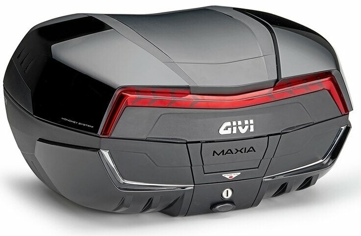 Заден куфар за мотор / Чантa за мотор Givi V58NN Maxia 5 Black Monokey (B-Stock) #953039 (Повреден)