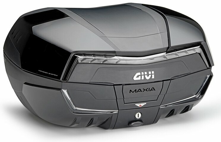 Motorrad Hintere Koffer / Hintere Tasche Givi V58NNT Maxia 5 Tech Black Monokey