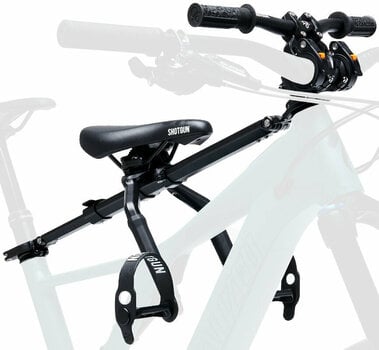 Siège pour enfant et remorque Shotgun Pro Child Bike Seat + Handlebars Combo Black Siège pour enfant et remorque - 1