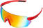 Occhiali da ciclismo Briko Starlight 3 Lenses Alizarin Crimson Occhiali da ciclismo