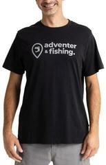 T-Shirt Adventer & fishing T-Shirt Short Sleeve T-shirt Black S