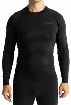 T-Shirt Adventer & fishing T-Shirt Functional Undershirt Titanium/Black XL-2XL - 1