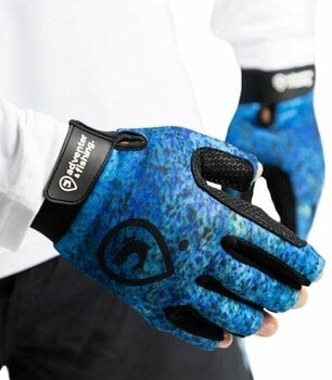 Rokavice Adventer & fishing Rokavice Gloves For Sea Fishing Bluefin Trevally Short M-L - 1