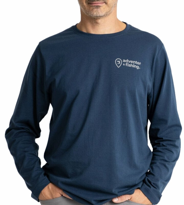 Tee Shirt Adventer & fishing Tee Shirt Long Sleeve Shirt Aventure originale S