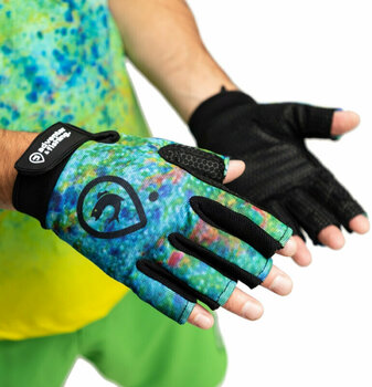Kesztyű Adventer & fishing Kesztyű Gloves For Sea Fishing Mahi Mahi Short L-XL - 1
