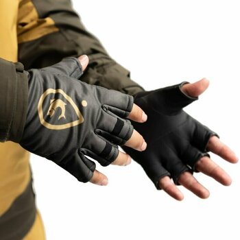 Rukavice Adventer & fishing Rukavice Warm Gloves Black M-L - 1