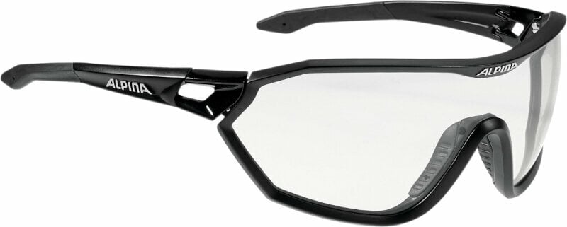 Cycling Glasses Alpina S-Way V Black Matt/Black Cycling Glasses