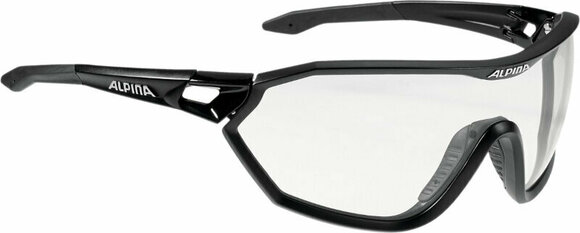 Cykelglasögon Alpina S-Way V Black Matt/Black Cykelglasögon - 1